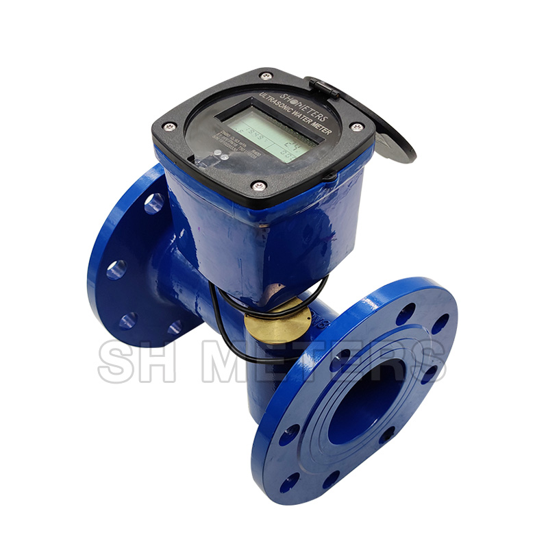Ultrasonic Water Meter Data Logger Smart Cast Iron 200mm
