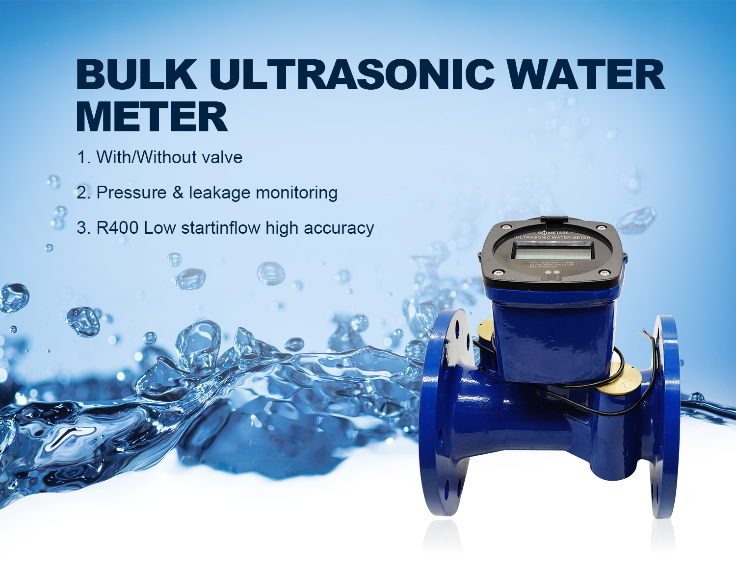Ultrasonic water meter: smart metering, a new choice for saving water