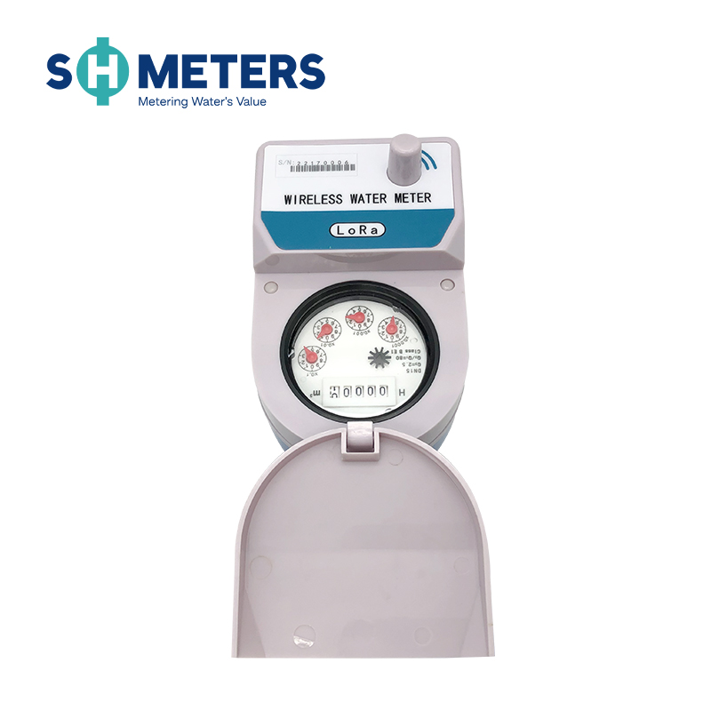 LoRa Digital Water Flow Meters Brass Body 