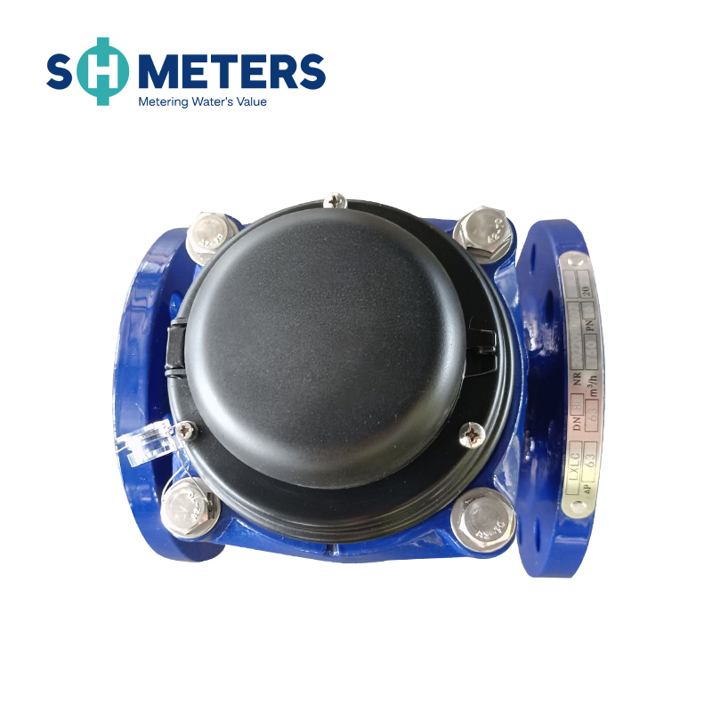 Woltman Water Meter for Industrial Pulse Output Electronic Display