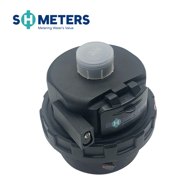 DN15 R160 Plastic Dry Dial Piston Type Liquid Seal Brass Volumetric Water Meter