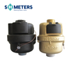 DN15 R160 Plastic Dry Dial Piston Type Liquid Seal Brass Volumetric Water Meter