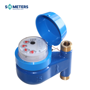 15-40mm brass Vertical multi jet water meter