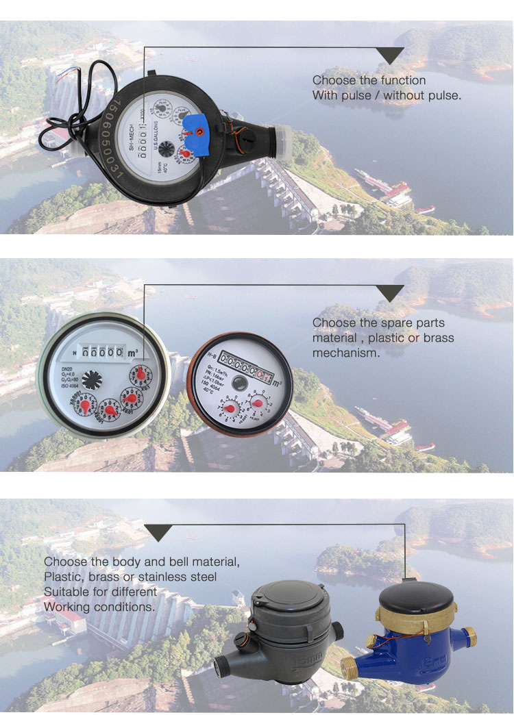 Multi Jet Water Meter Machanical ISO 4064 Buy water meter flow meters