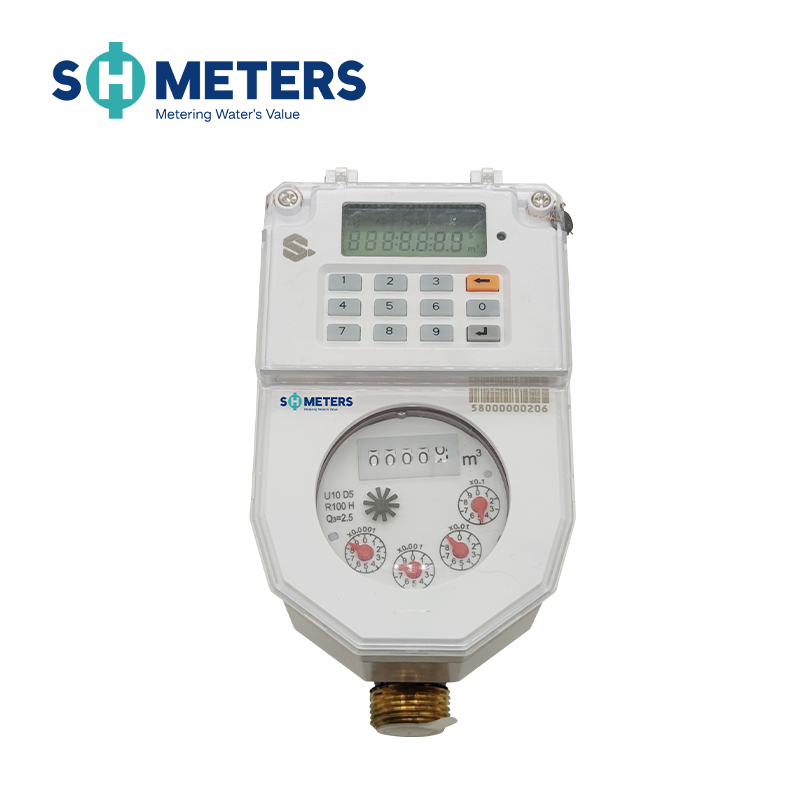 Integrated STS Prepaid Water Meter