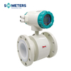 rs 485 low price liquid electromagnetic flowmeter with signal pulse output made in china