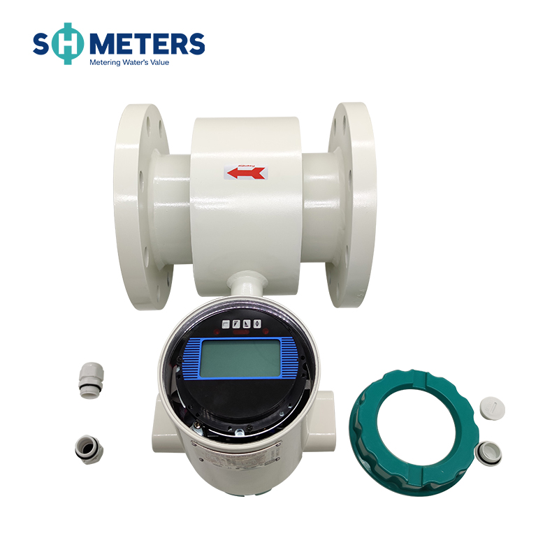 Electromagnetic Flowmeter with Remote Display Intelligent Sewage 