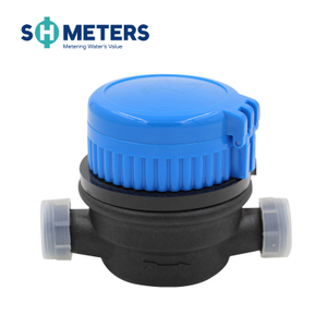 Dn25 high quality single jet dry dial water meter