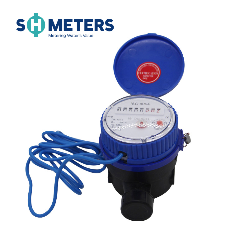 High quality 1/2inch~3/4inch brass single jet water meters