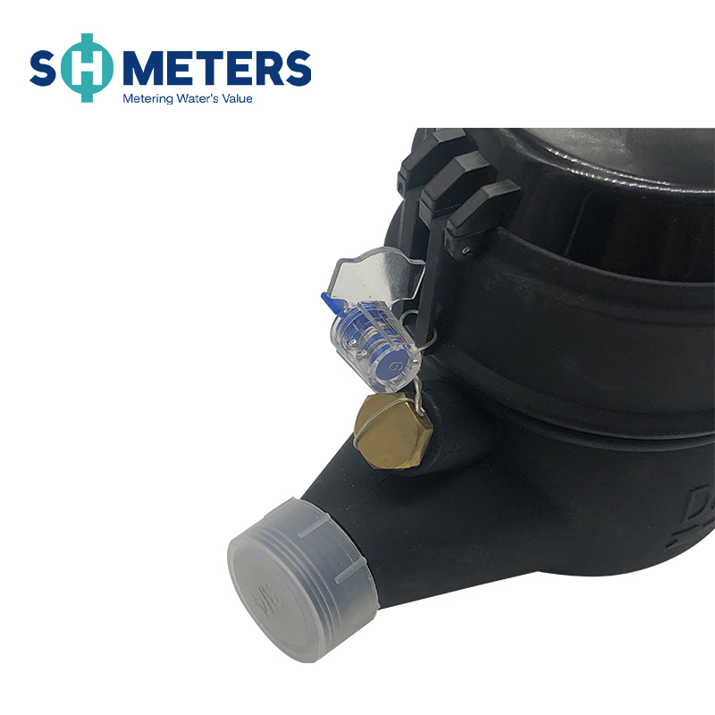 1 Inch Class B Plastic Multi Jet Pulse Reed Switch Water Meter