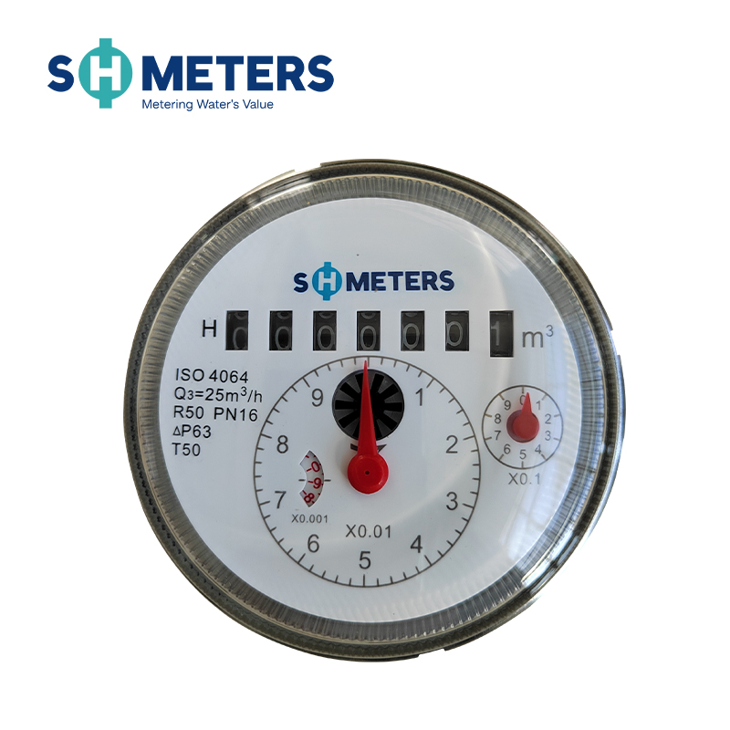 Woltman Water Meter for Industrial Pulse Output Electronic Display