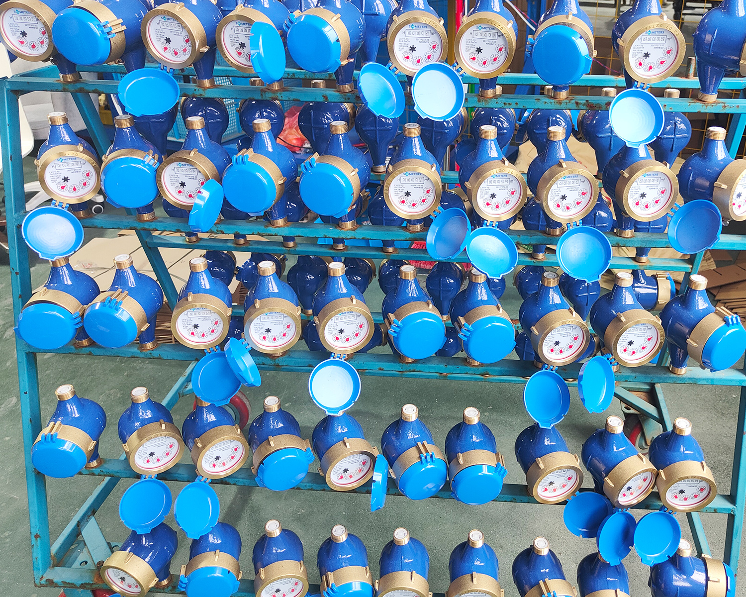 What role do multi jet water meters play in preventing water waste and leaks?