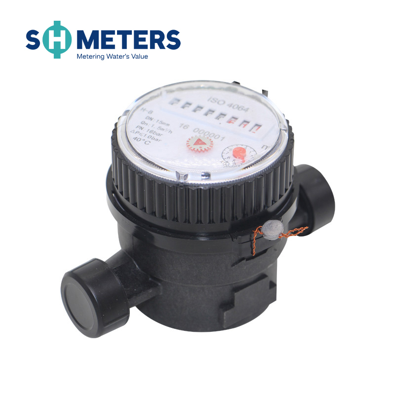 DN15 Plastic water meter single Jet water meter