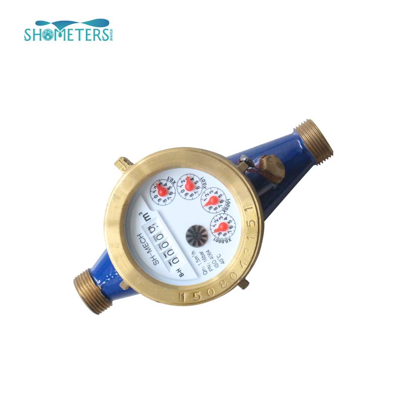 brass interface dry dial multijet water meter Buy multi jet dry type