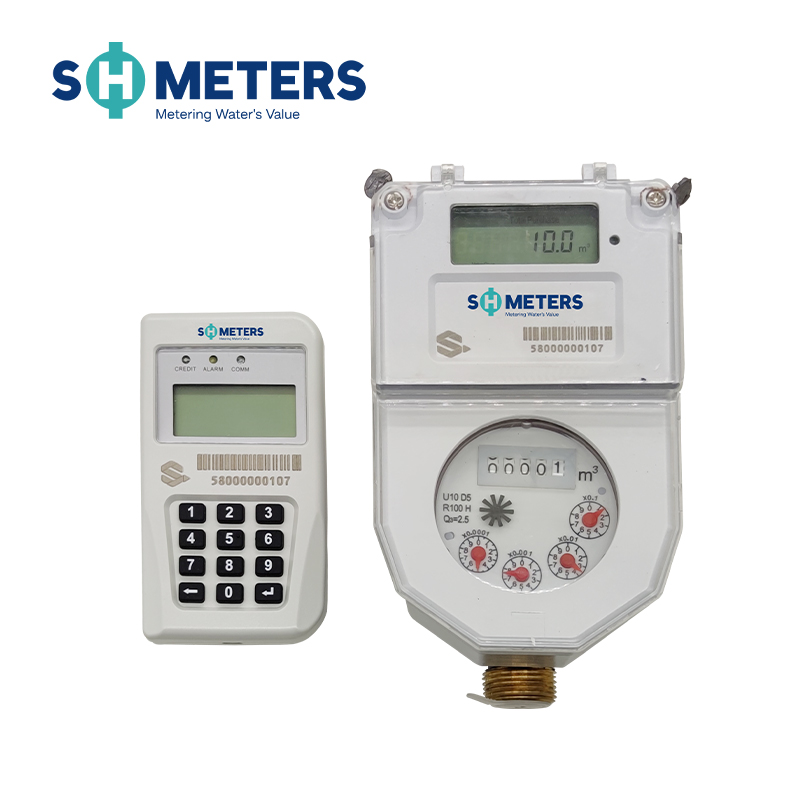 Split STS Prepaid Water Meter