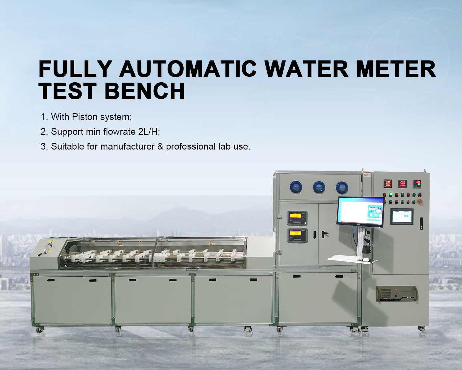 Advantages of Automatic Gravimetric Water Meter Test Bench