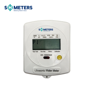 Brass Interface Industrial Smart Ultrasonic Water Flow Meter