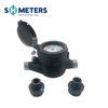 DN15-DN50 Home Water Meter Cold Water Easy Installation Multi-jet Plastic Water Meter