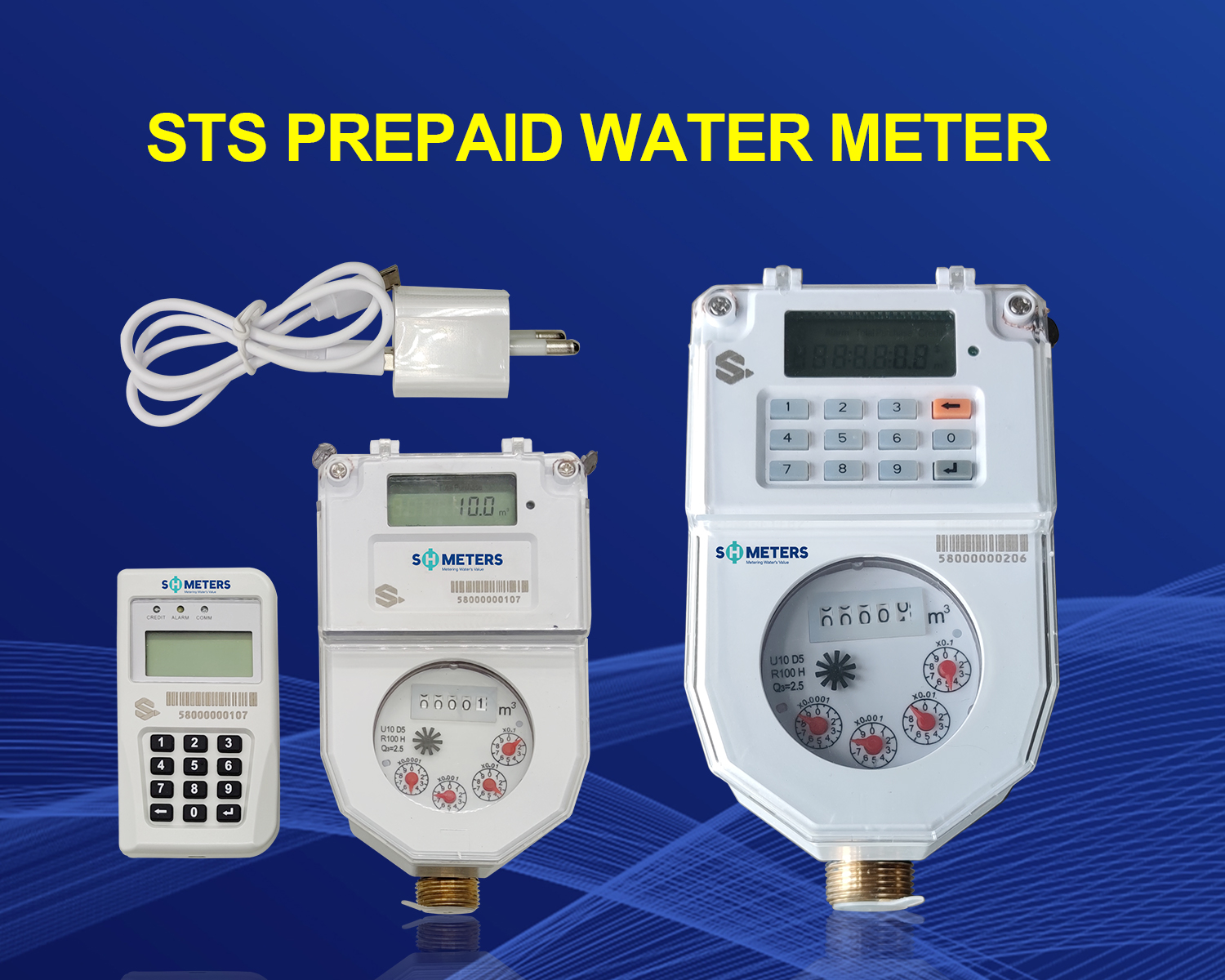 STS water meter: high-tech monitoring of water consumption