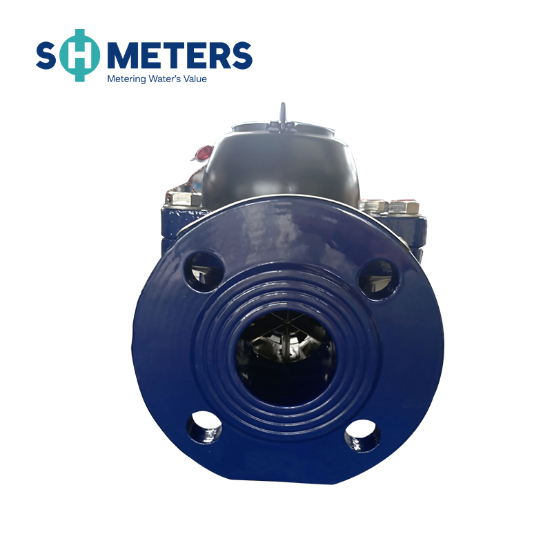 Dn400 flange end cast iron woltman water meter